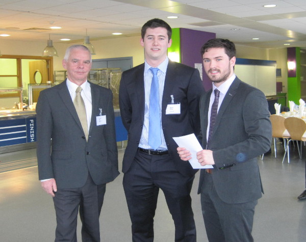 Dr Russell Higgs, David Whelan of Zurich Insurance Group and Luke Killoran